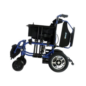 Silla de Ruedas Eléctrica de Aluminio izzyGo - 19 pulgadas - Azul
