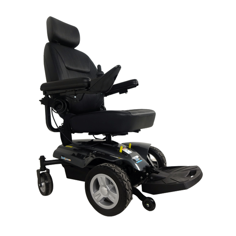 Silla Power Mediana de 20 pulgadas Tracción Delantera de 4 Ruedas - Grafito