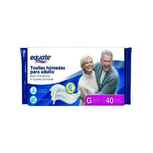 Toallitas Húmedas para Adulto EQUATE